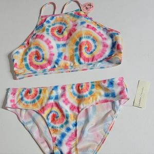 Women's 2-Piece Bikini NWT Size XL Tie Dye